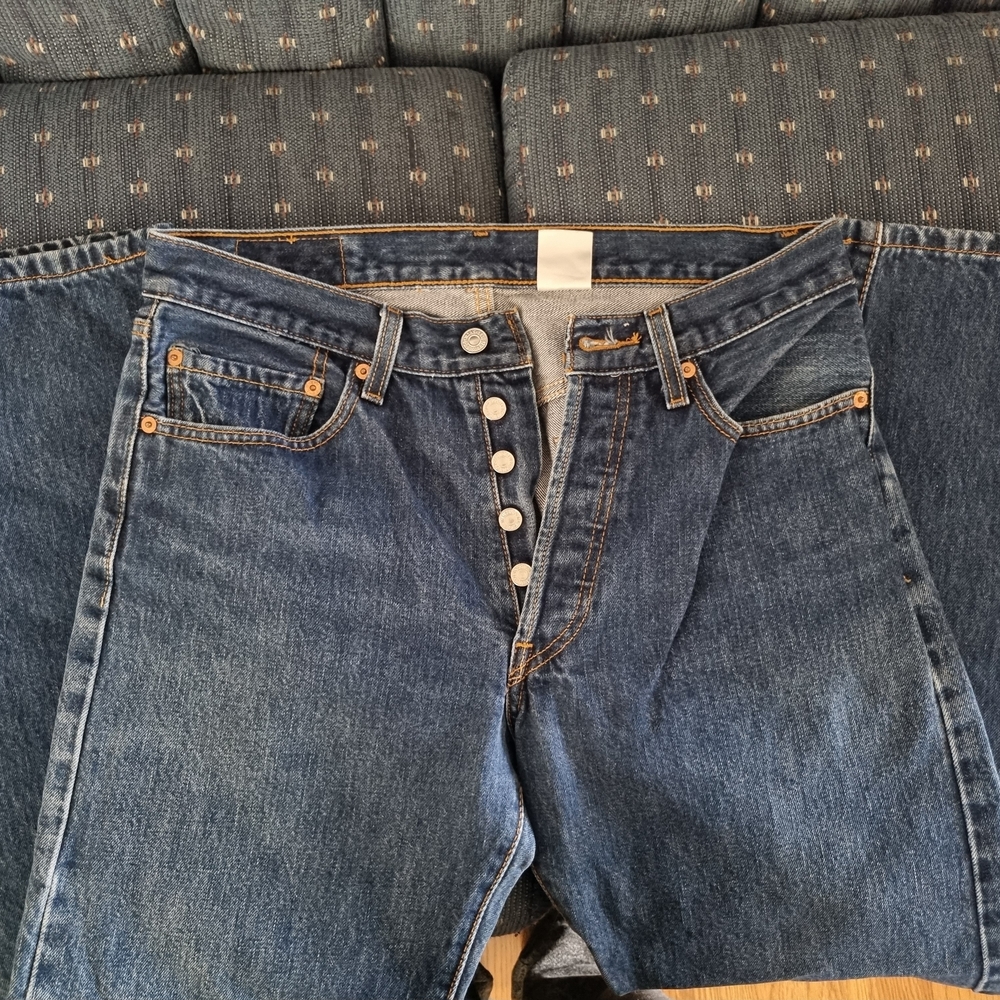Men's Straight Jeans - Blue